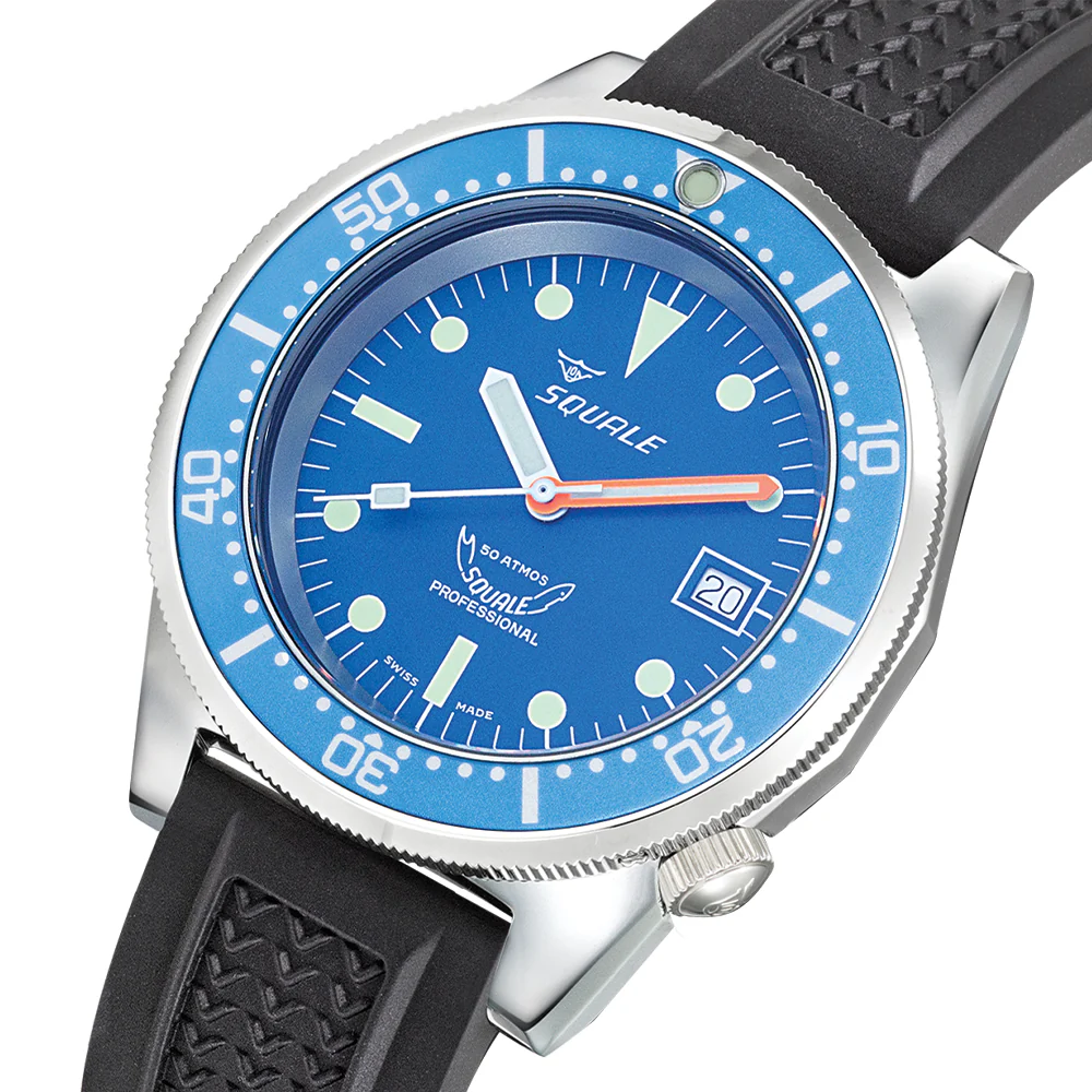 1521 Ocean 42mm - Blue on Rubber Strap - Image 3