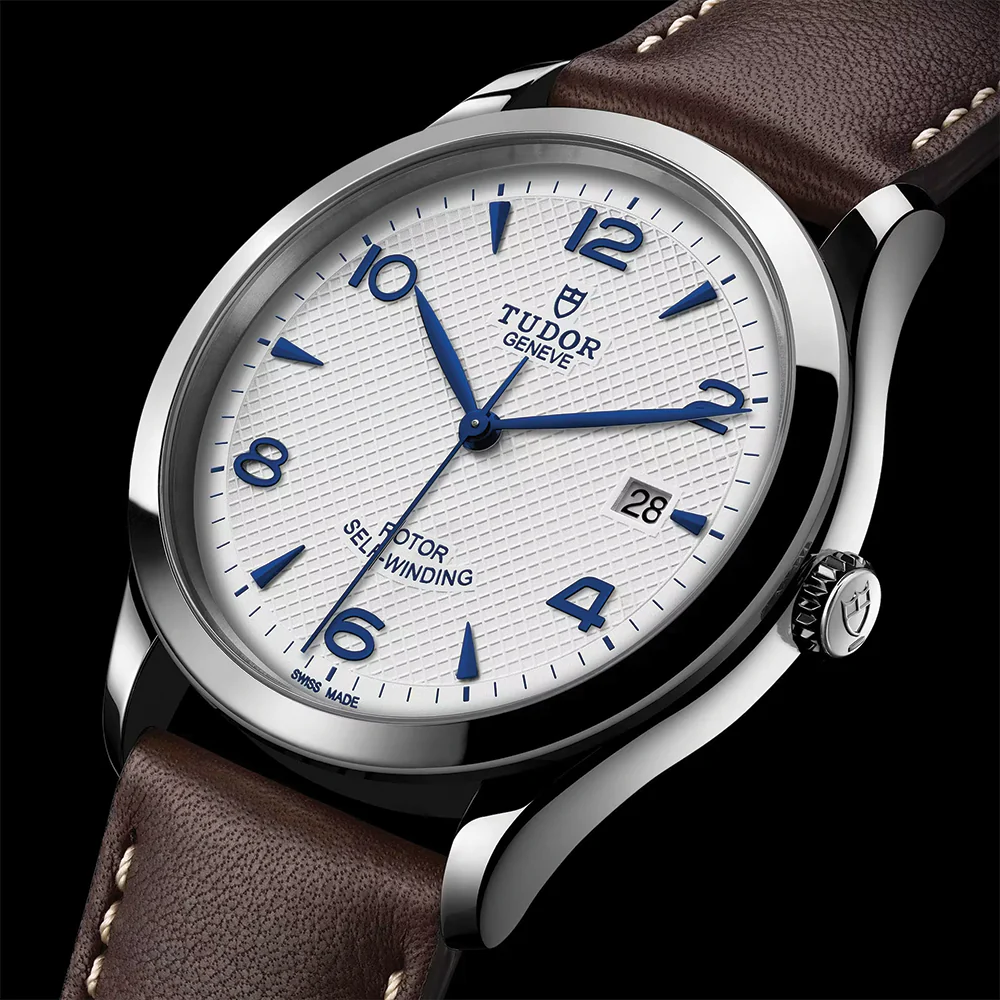 1926 41mm - Opaline on Leather Strap - Image 4