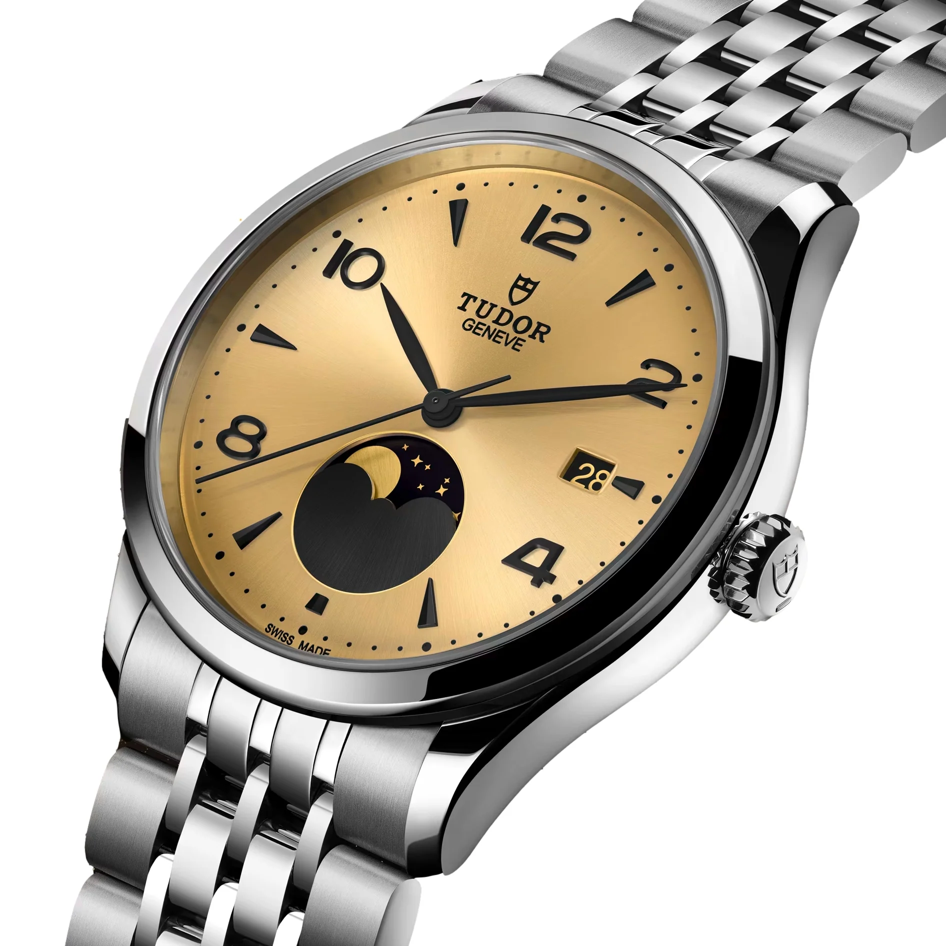 1926 Luna 39mm - Champagne on Bracelet - Image 3