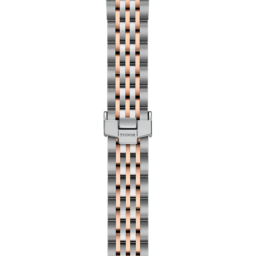1926 Rose Gold Two-Tone 28mm - White on Bracelet - Image 4