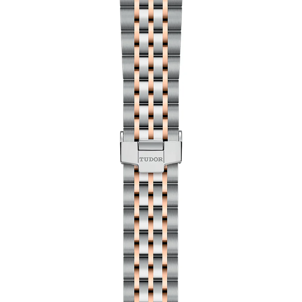 1926 Rose Gold Two-Tone 36mm - Silver on Bracelet - Image 4