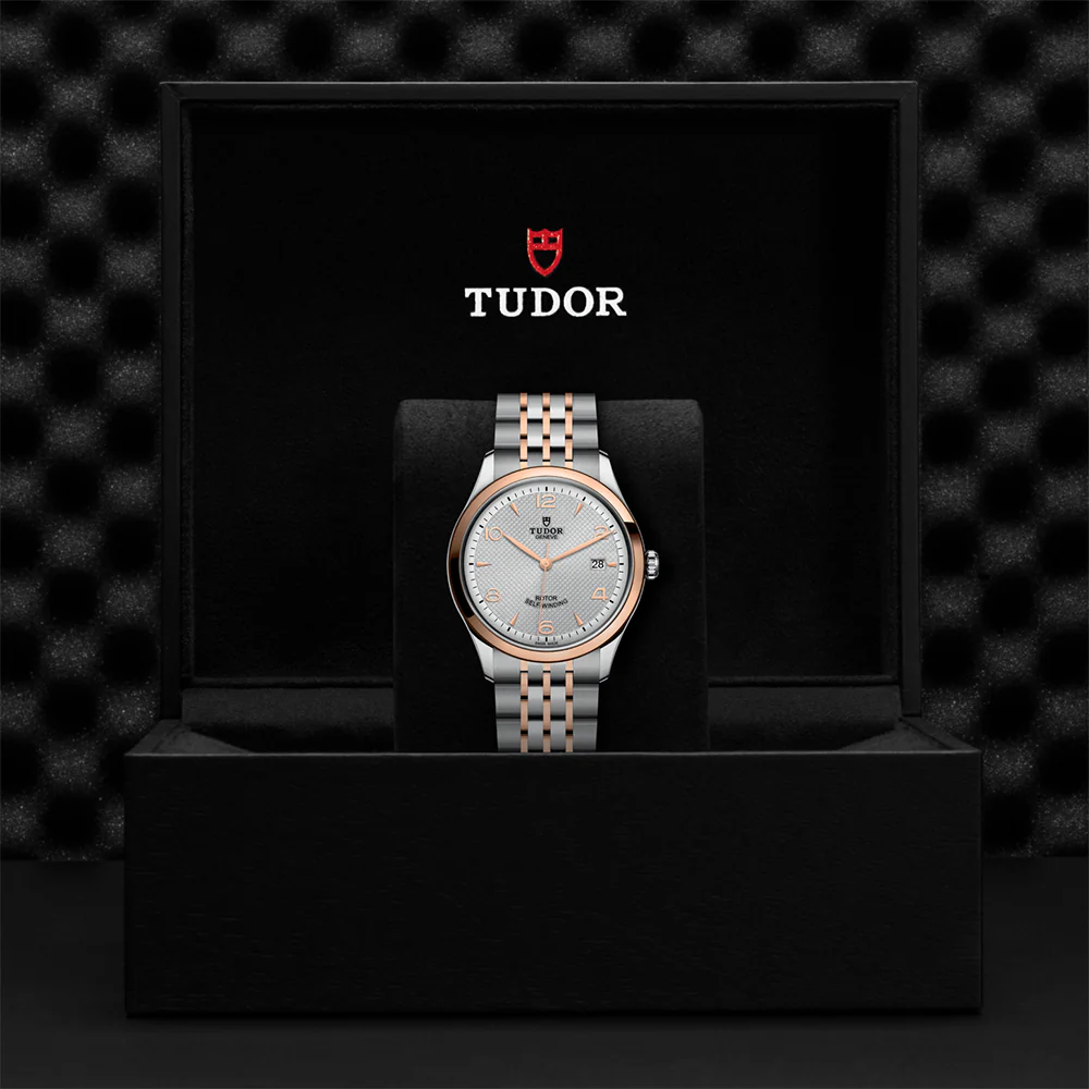 1926 Rose Gold Two-Tone 39mm - Silver on Bracelet - Image 5
