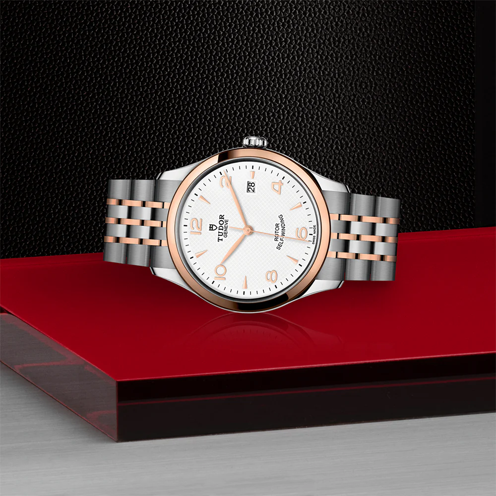 1926 Rose Gold Two-Tone 39mm - White on Bracelet - Image 3