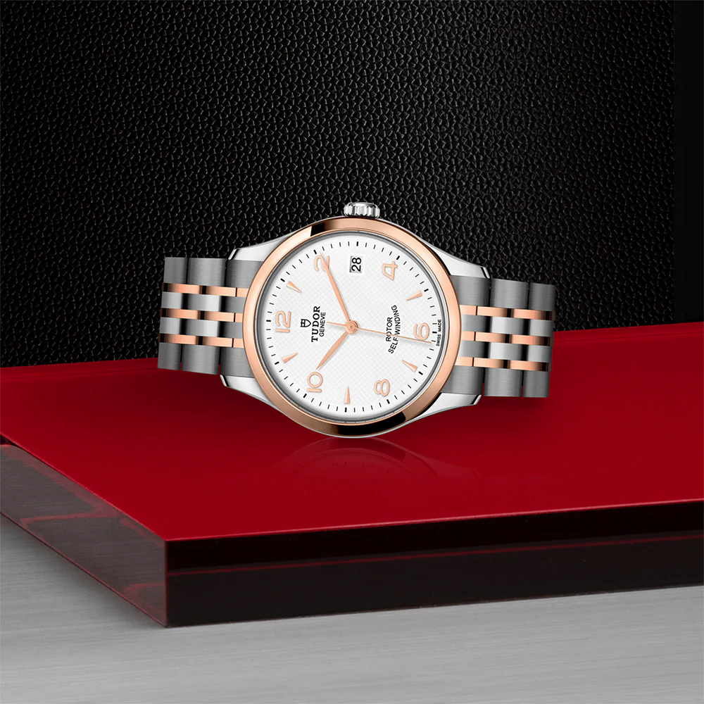 1926 Rose Gold Two-Tone 36mm - White on Bracelet - Image 3