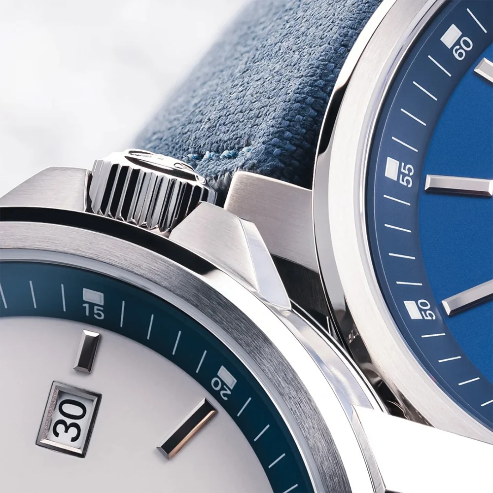 29er Big Small Seconds Automatic 42.4mm - White on Bracelet - Image 3