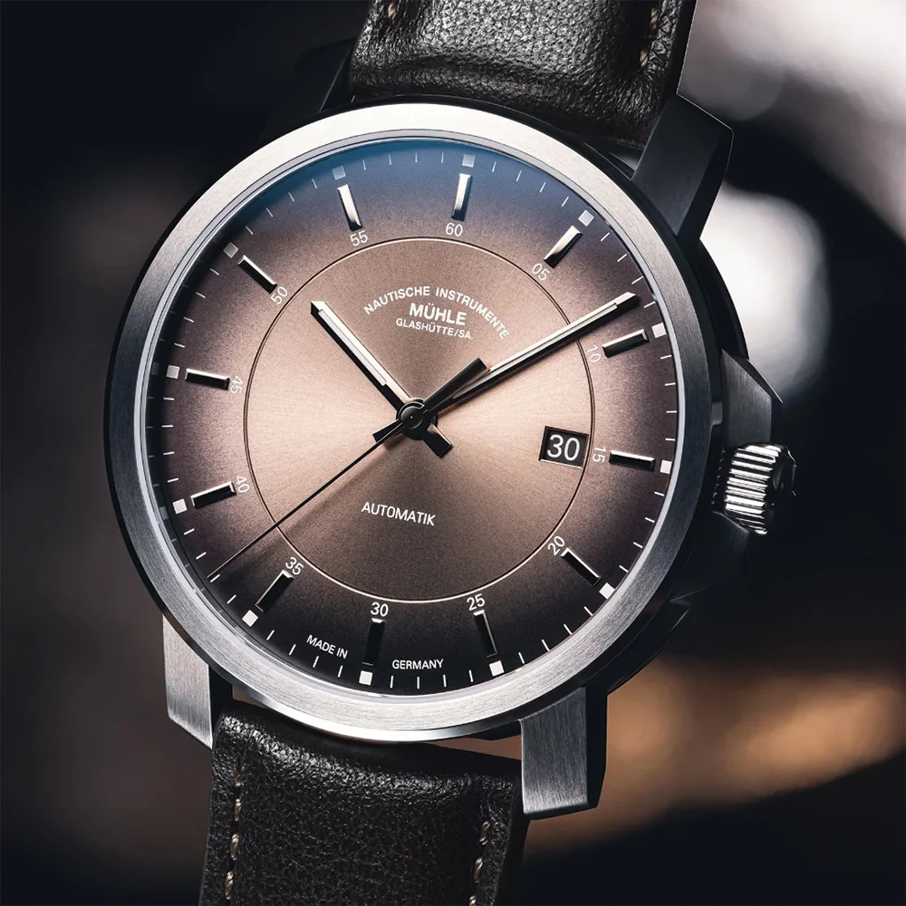 29er Casual Automatic 42.4mm - Brown with Two Leather Straps - Image 6