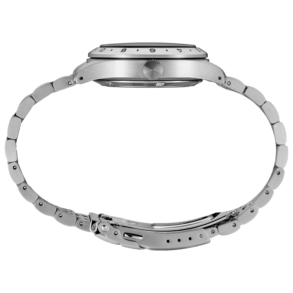 SSK023 5 Sports Field GMT 39.4mm - Black on Bracelet - Image 7