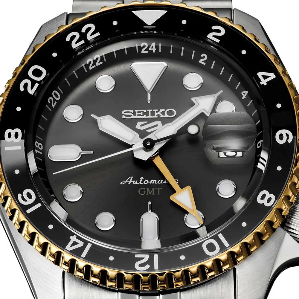 SSK021 5 Sports GMT 42.5mm - Grey on Bracelet - Image 3