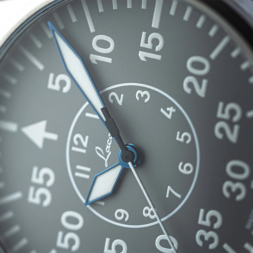 Pilot Watch Basic Aachen MB Automatic 42mm - Grey on Bracelet - Image 4