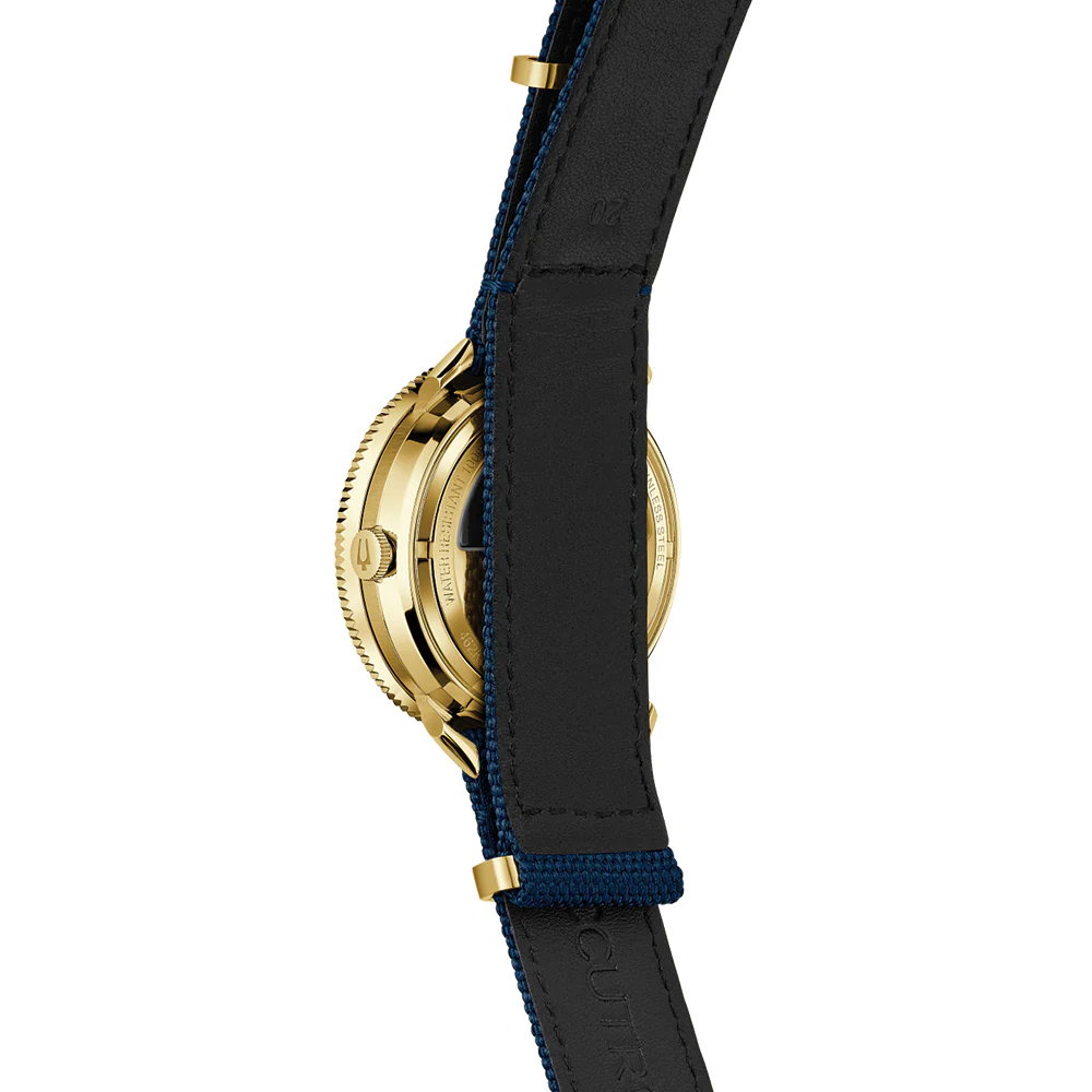 Astronaut Gold-Tone 41mm - Blue on Fabric Strap - Image 3