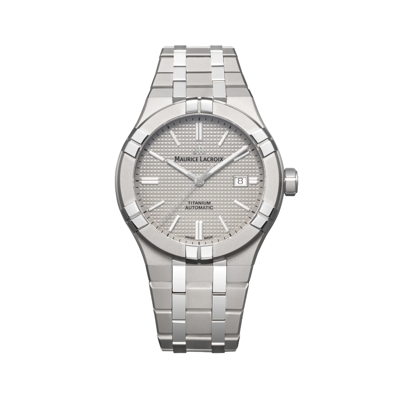 Aikon Automatic Titanium 42mm - Grey on Bracelet