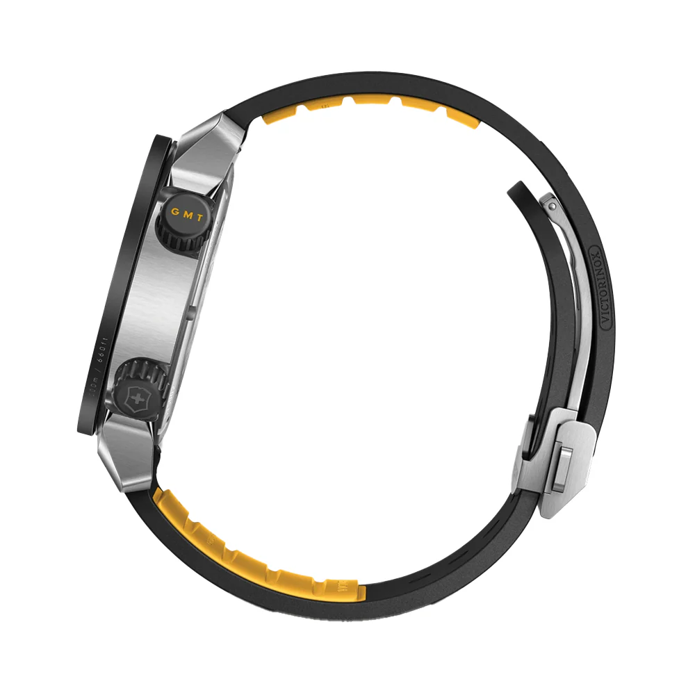 Air Pro 43mm - Black on Rubber Strap - Image 5