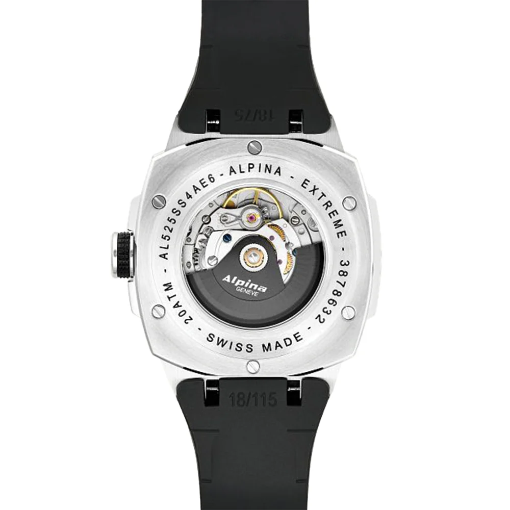 Alpiner Extreme Automatic 41mm - Black on Rubber Strap - Image 3