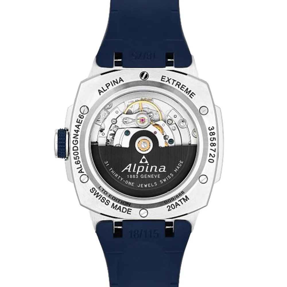 Alpiner Extreme Automatic 41mm - Grey on Rubber Strap - Image 3