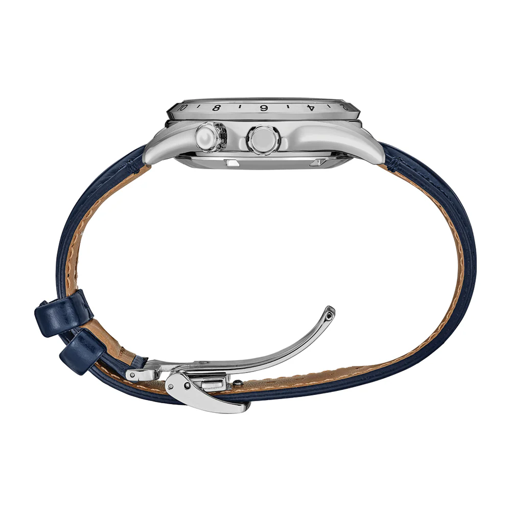 SPB377 Prospex Alpinist GMT 39.5mm - Blue on Leather Strap - Image 5