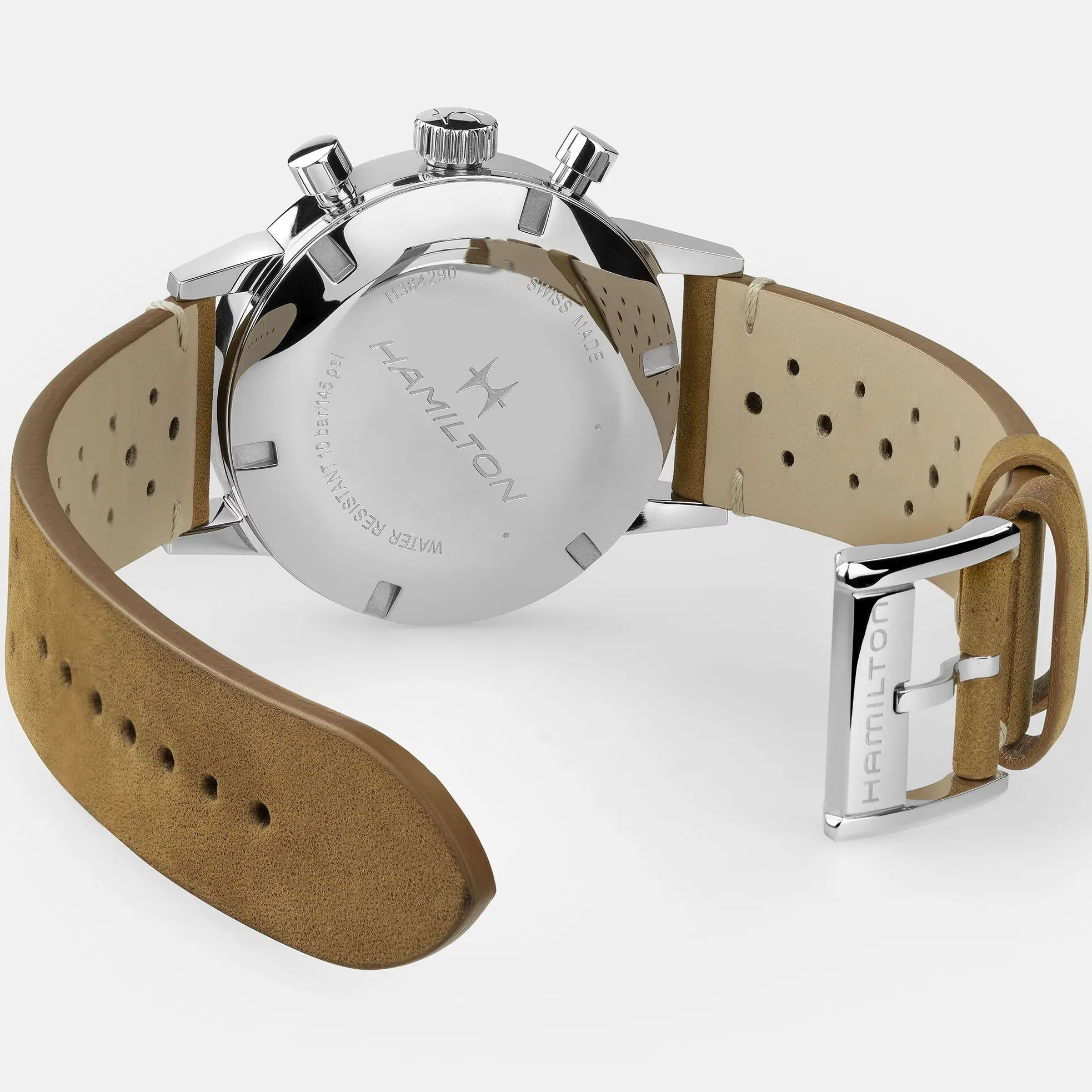 American Classic Intra-Matic Chronograph H 40mm - Blue on Leather Strap w/ Extra Bracelet - Image 8