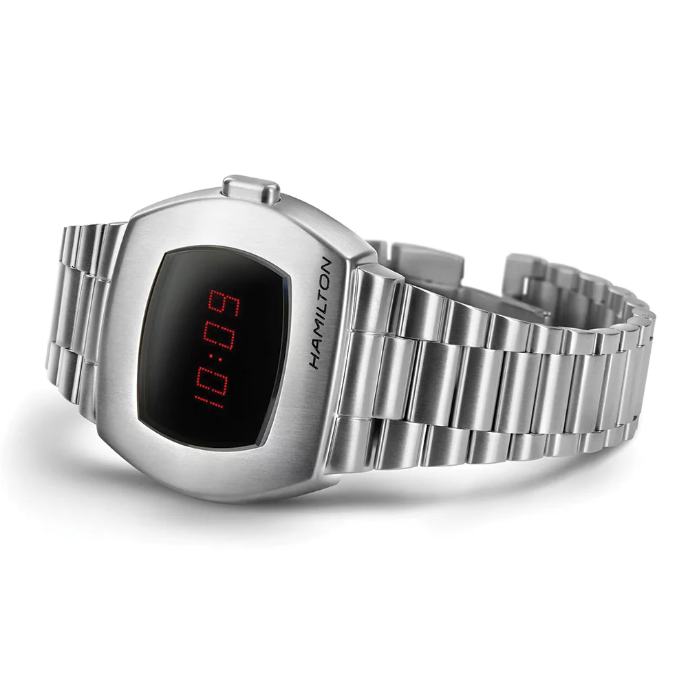 American Classic PSR Digital Quartz - Black on Bracelet - Image 6