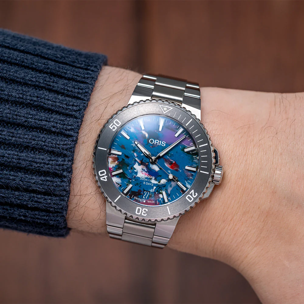 Aquis Date 2024 Calibre 400 43.5mm - Upcycle on Bracelet - Image 4