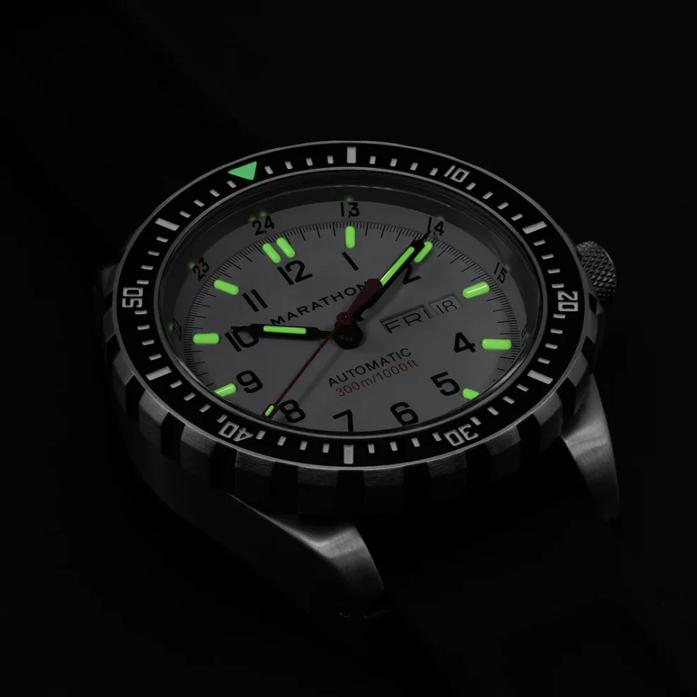 JDD Type II - Diver's Automatic Arctic Edition 46mm - White on Bracelet - Image 6