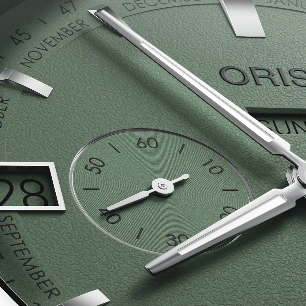 Artelier Calibre 113 43mm - Green on Leather Strap - Image 4