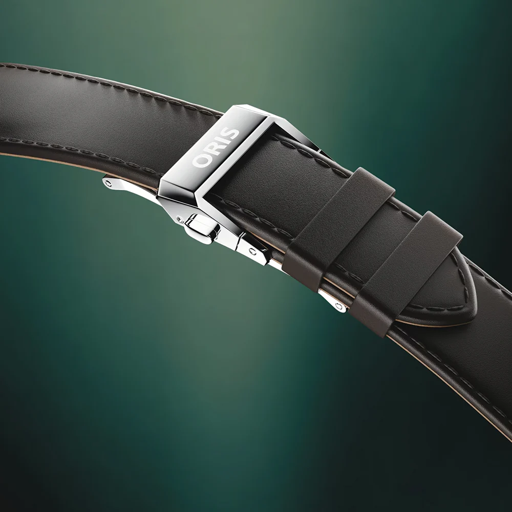 Artelier Calibre 113 43mm - Green on Leather Strap - Image 7