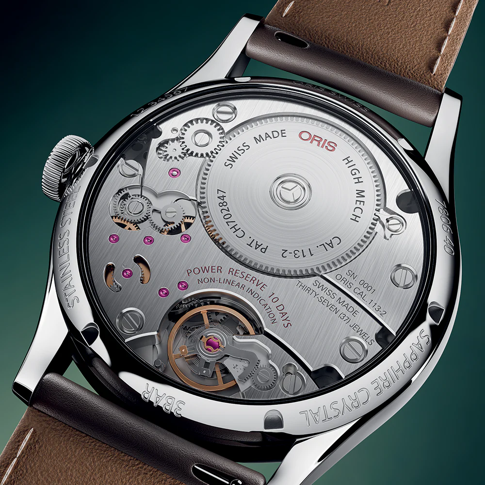 Artelier Calibre 113 43mm - White on Leather Strap - Image 5