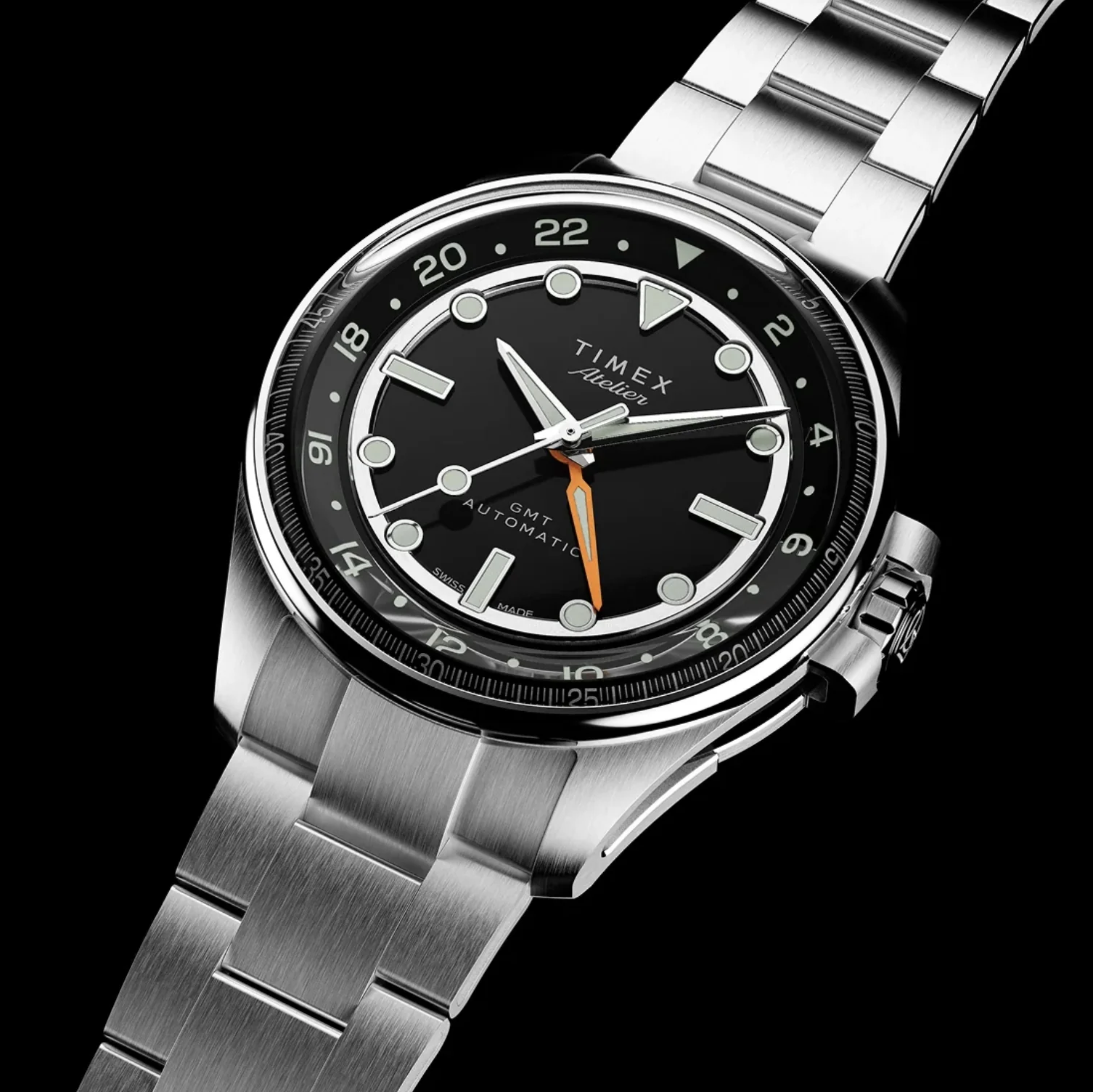 Atelier GMT24 M1a 40mm - Black on Bracelet - Image 2