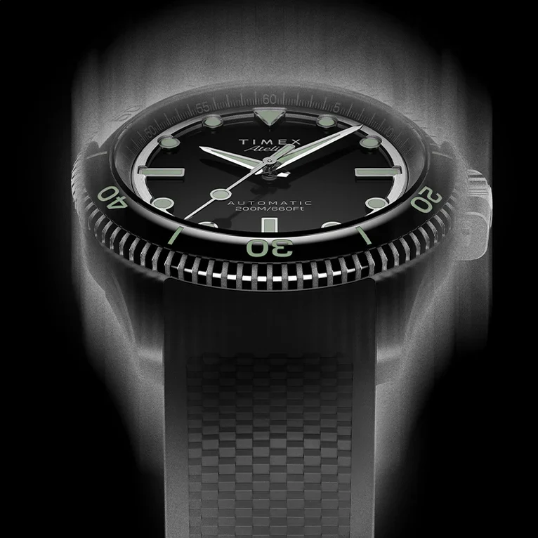 Atelier Marine M1a 41mm - Black on Rubber Strap - Image 2