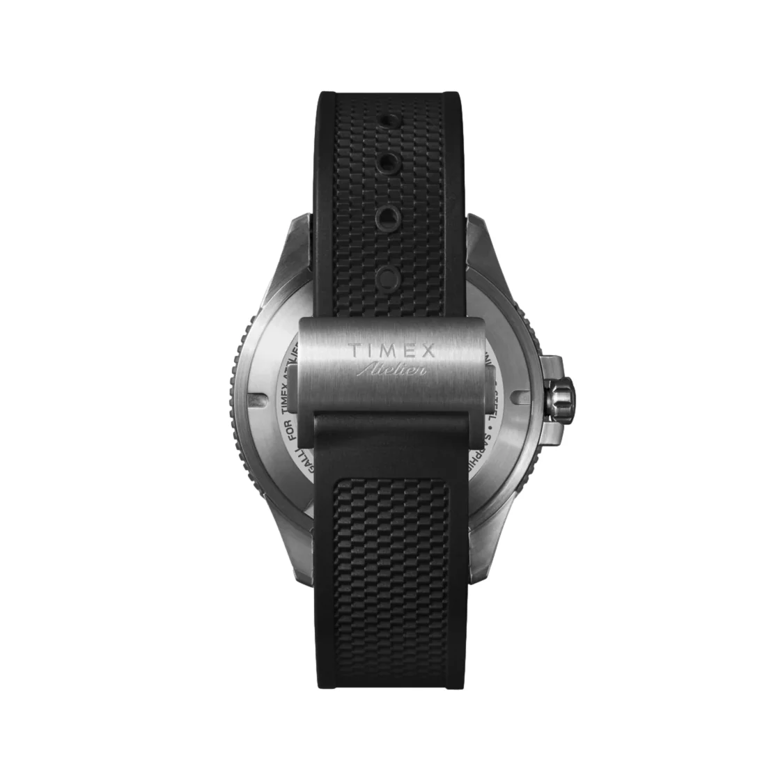 Atelier Marine M1a 41mm - Black on Rubber Strap - Image 6