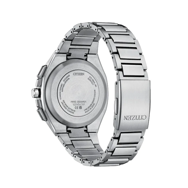 ATTESA Super Titanium™ Satellite Timekeeping 43.2mm - Grey on Bracelet - Image 6