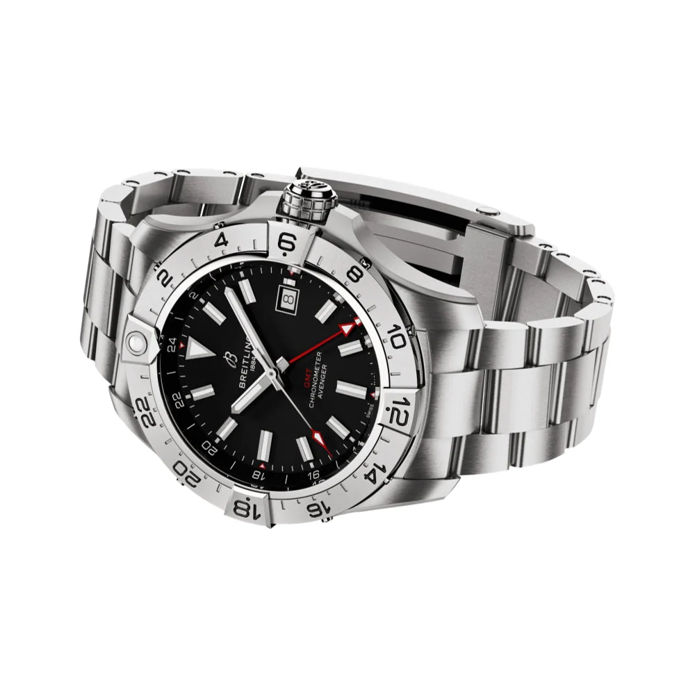 Avenger Automatic GMT 44mm - Black on Bracelet - Image 5