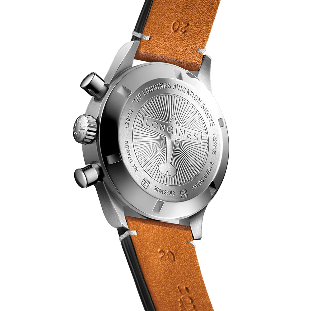 Avigation BigEye 41mm - Blue on Leather Strap - Image 6