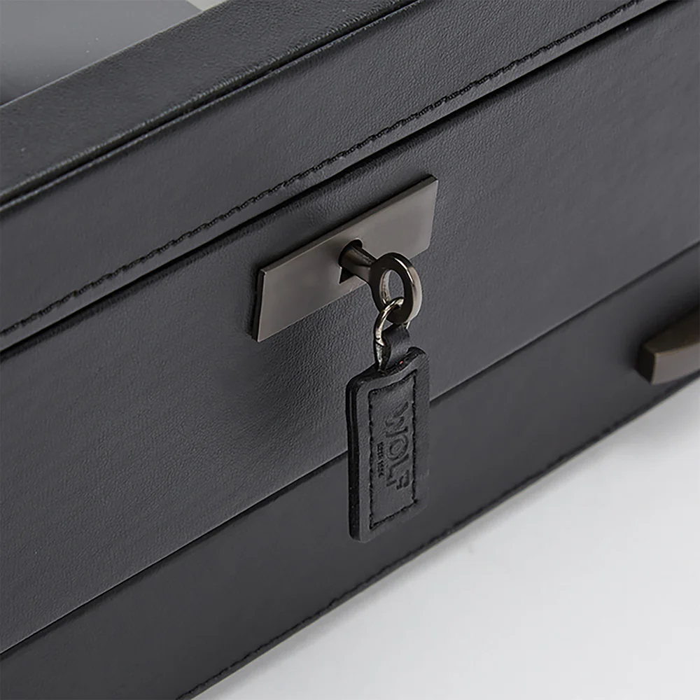 Axis 10 Piece Watch Box with Drawer - Powder Coat - Image 7