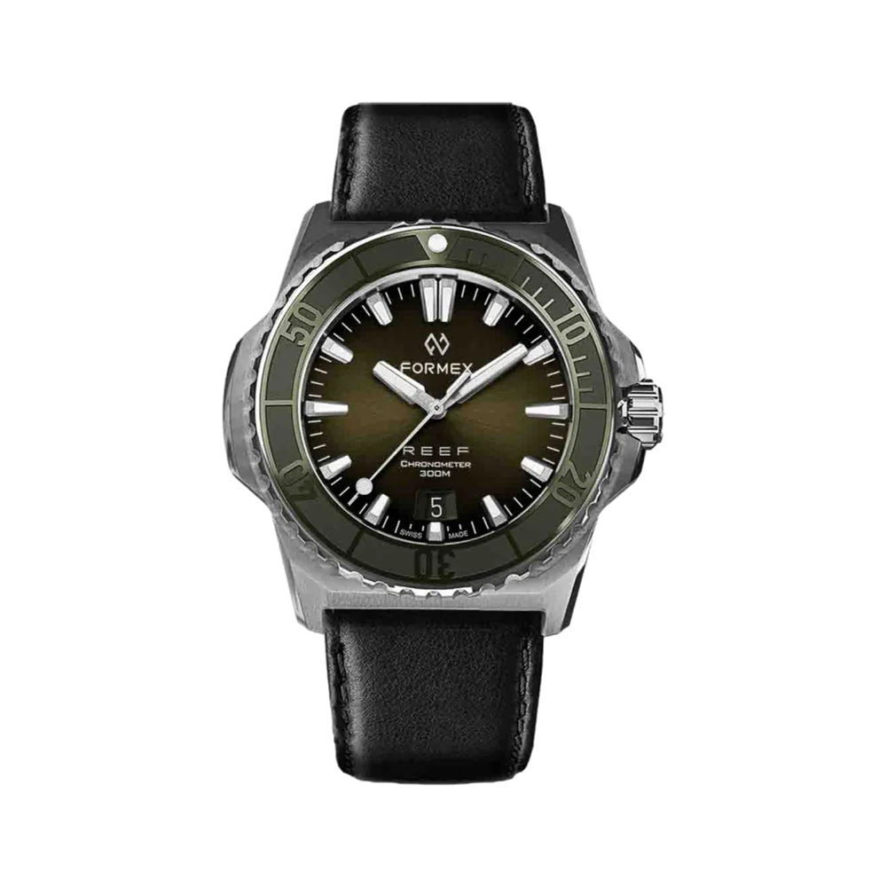 Baby REEF Automatic Chronometer COSC 300M 39.5mm - Green - Image 4