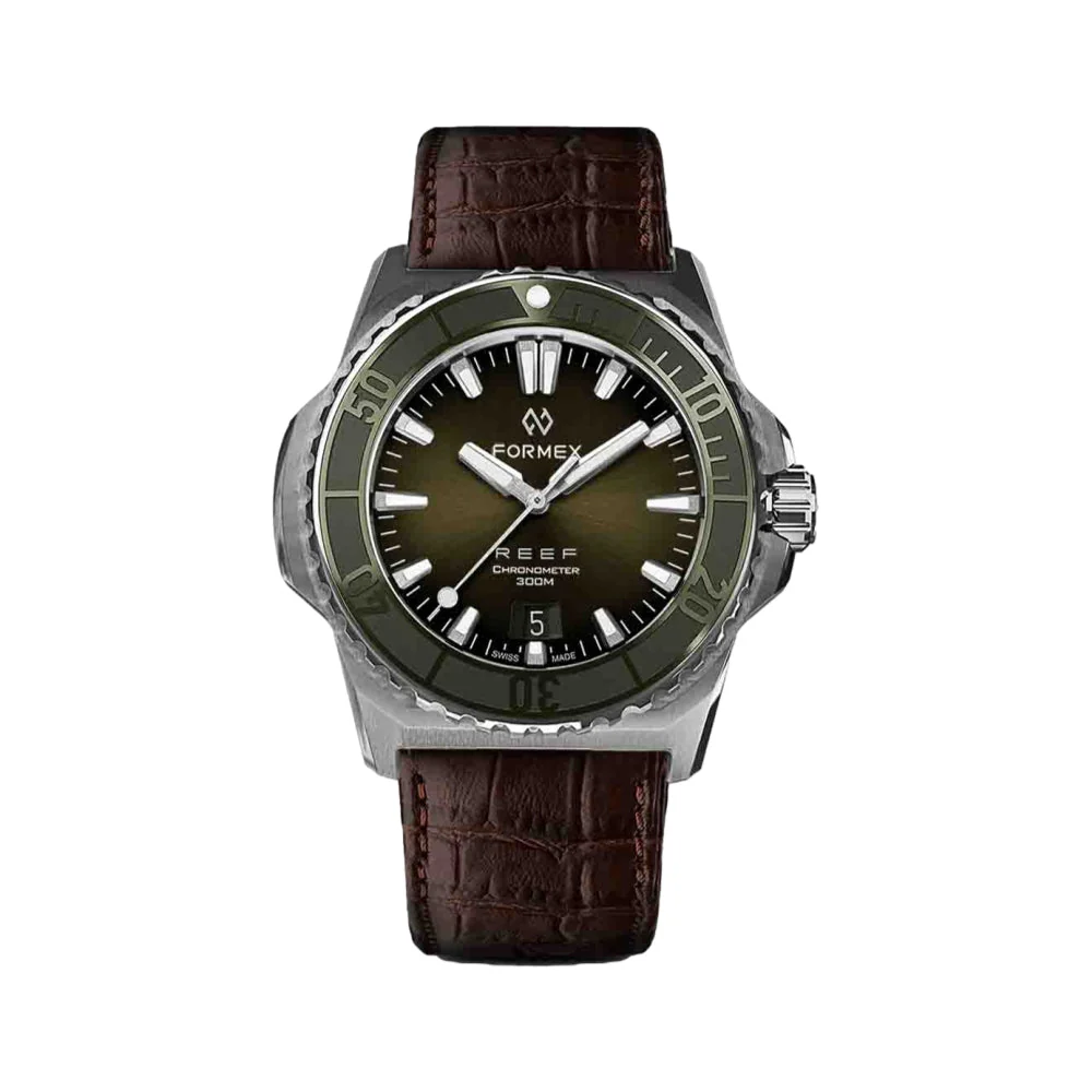 Baby REEF Automatic Chronometer COSC 300M 39.5mm - Green - Image 5