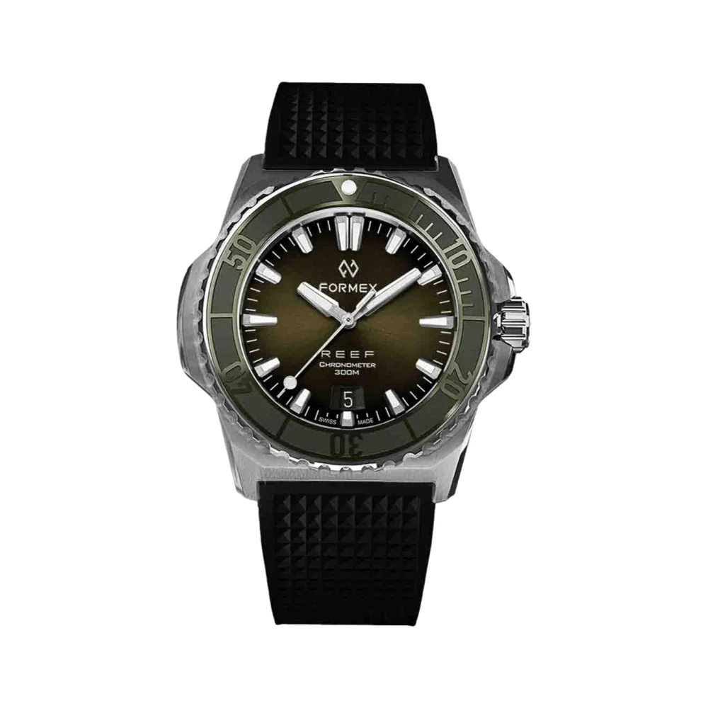 Baby REEF Automatic Chronometer COSC 300M 39.5mm - Green - Image 6