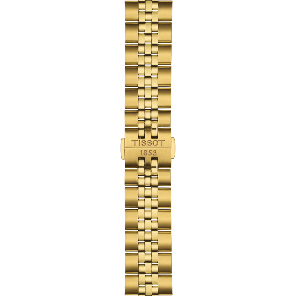 Ballade Quartz Yellow Gold PVD Coated 40mm - Black on Bracelet - Image 5