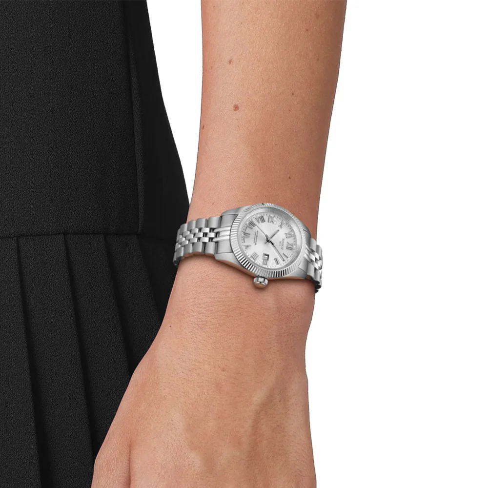 Ballade Powermatic 48 COSC 30mm - Silver on Bracelet - Image 2