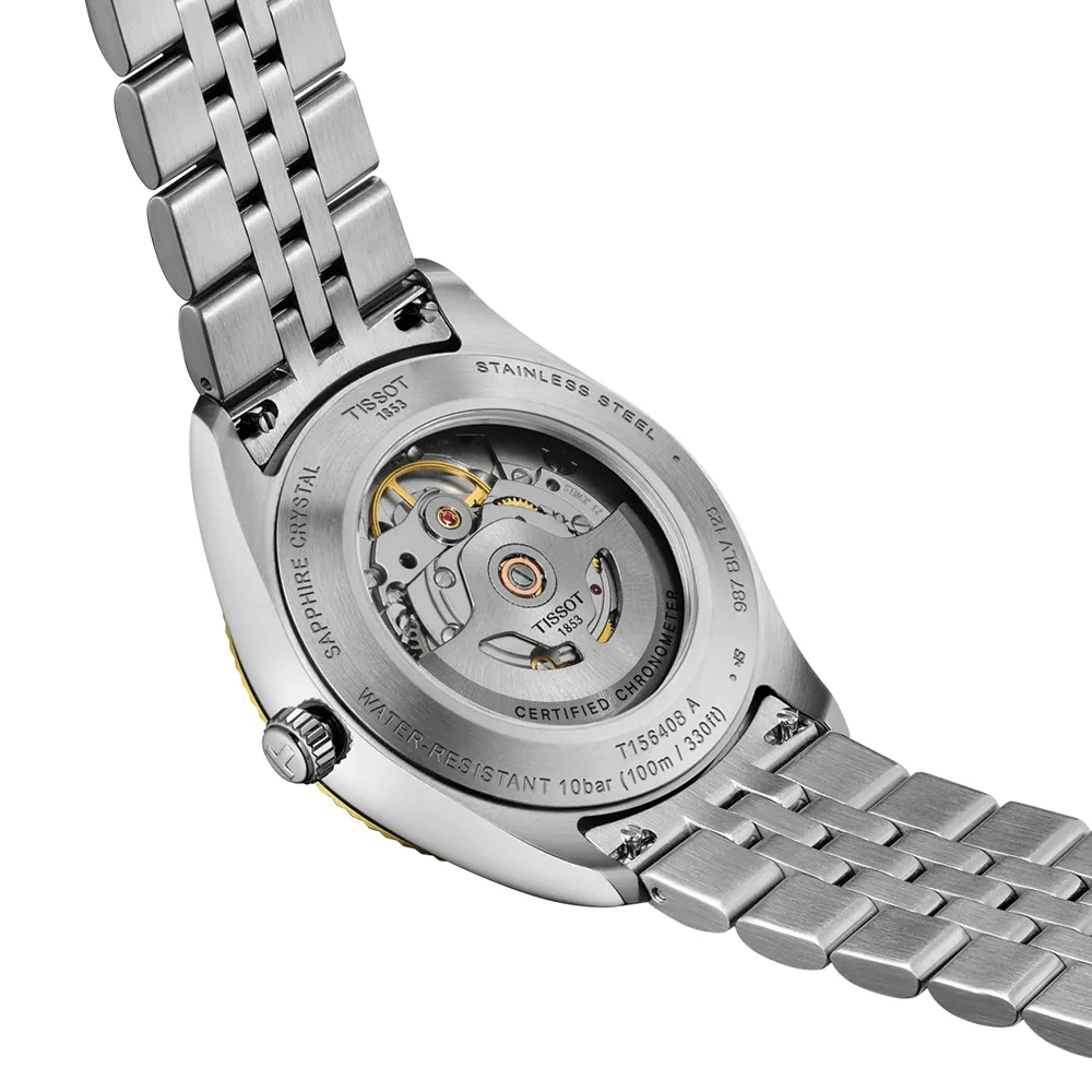 Ballade Powermatic 80 COSC Two-Tone 39mm - Silver on Bracelet - Image 4