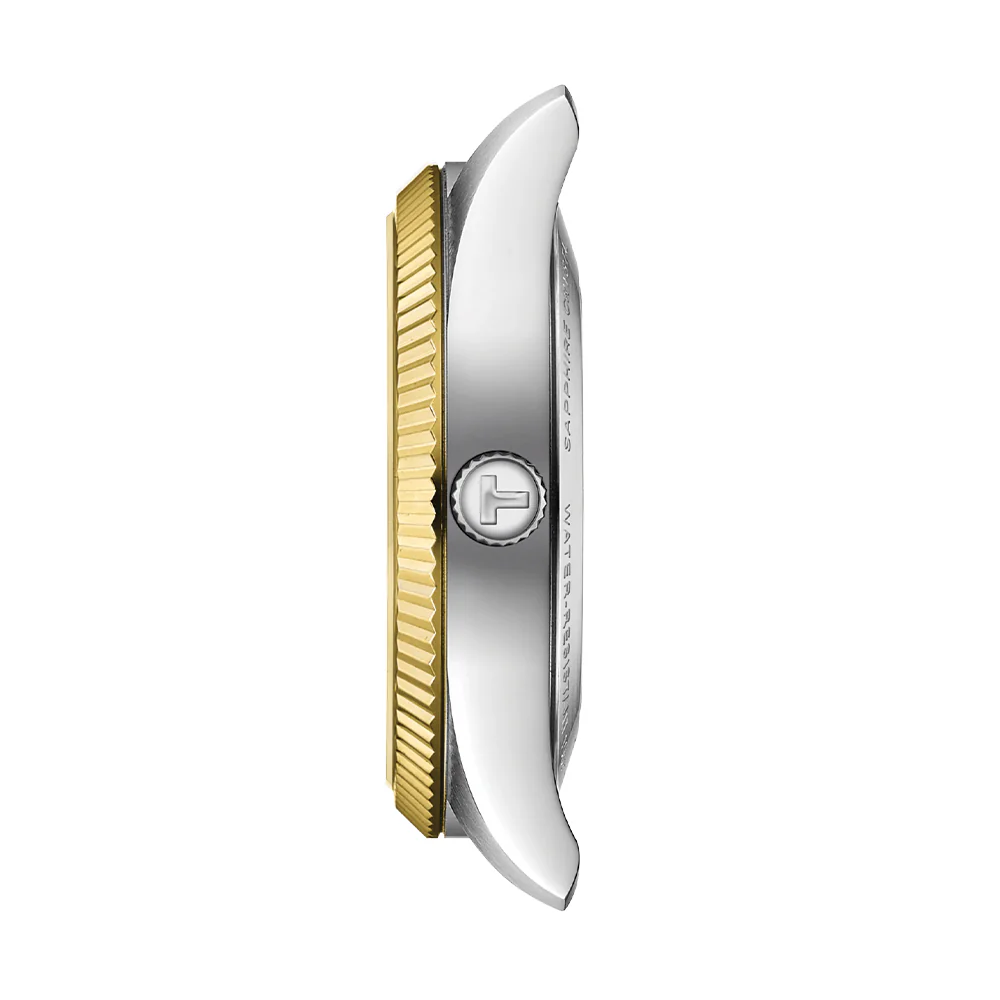 Ballade Powermatic 80 COSC Two-Tone 39mm - Silver on Bracelet - Image 5