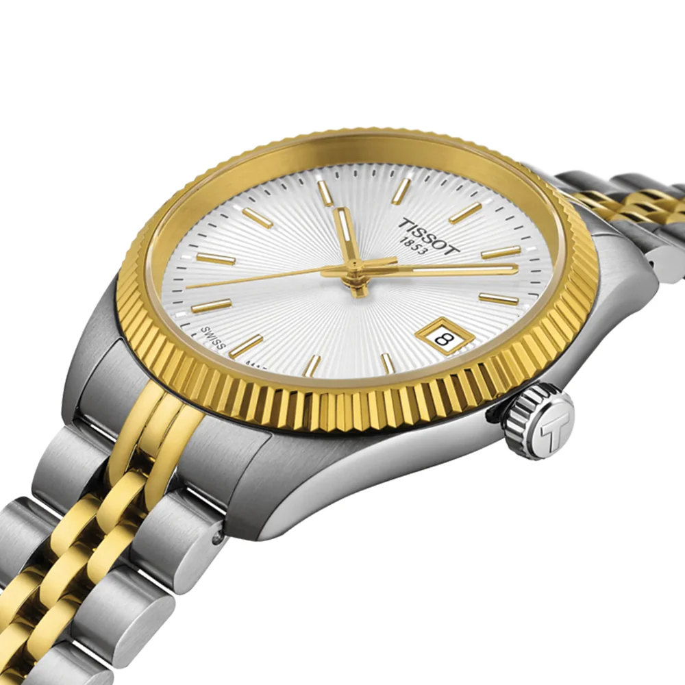 Ballade Quartz 34mm - Silver on Two-Tone Bracelet - Image 2