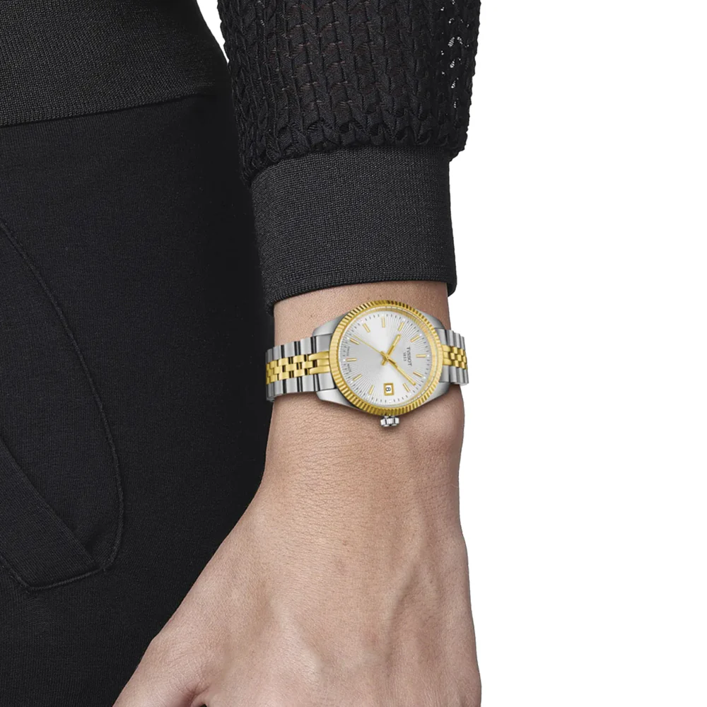 Ballade Quartz 34mm - Silver on Two-Tone Bracelet - Image 3
