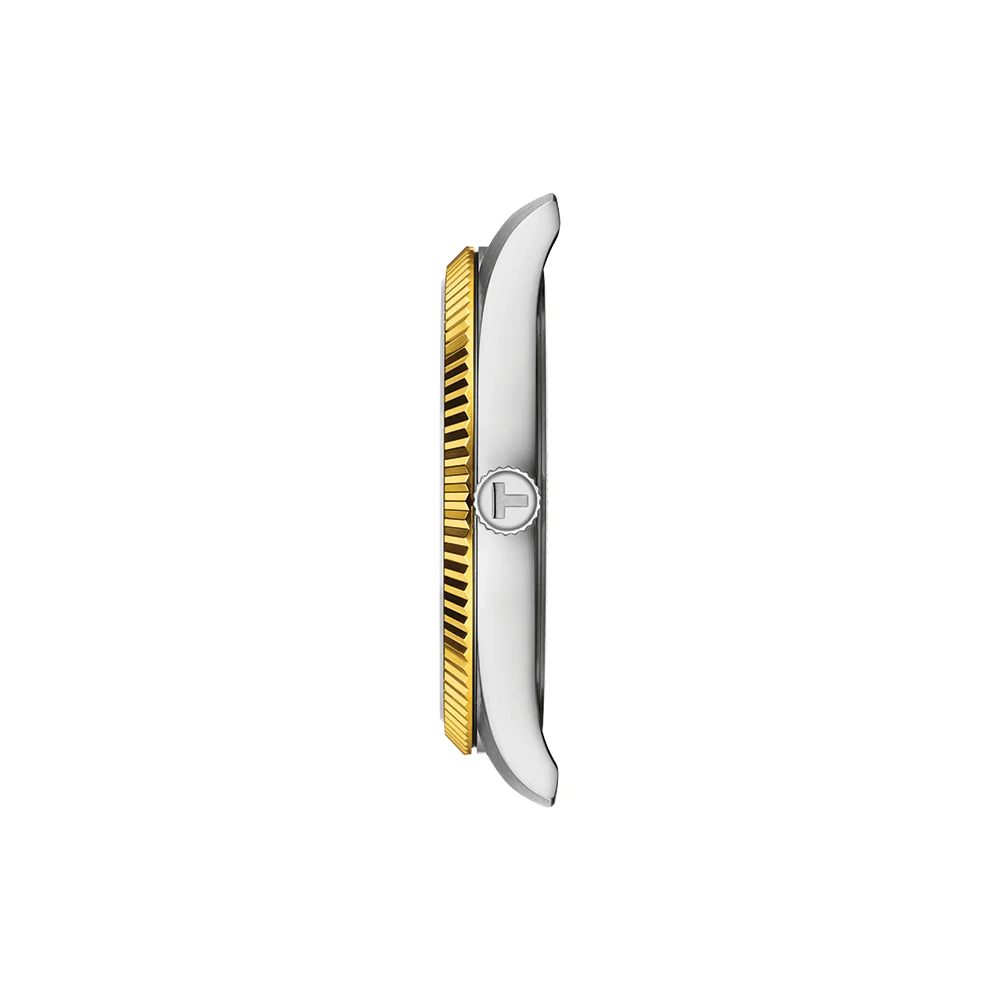 Ballade Quartz 40mm - Silver Dial on Two-Tone Bracelet - Image 3