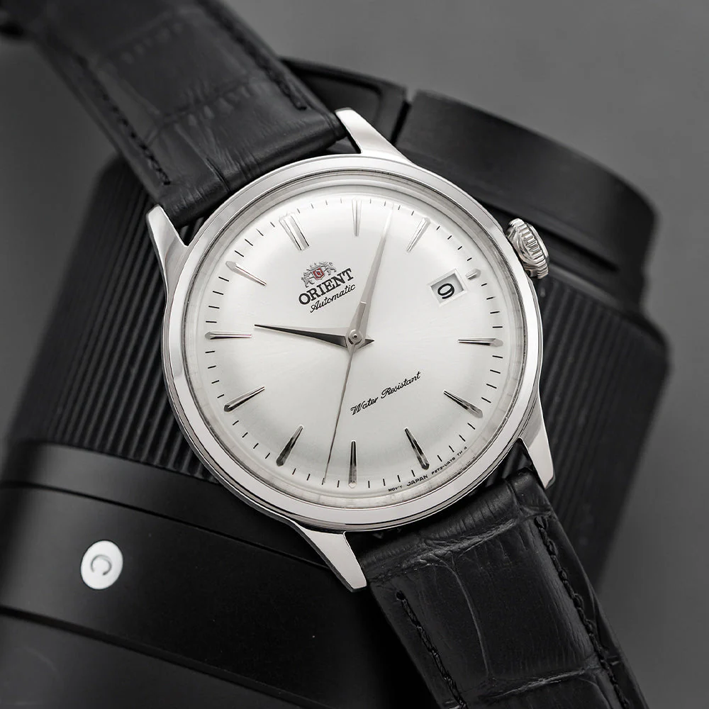 Bambino 38mm - White on Leather Strap - Image 3