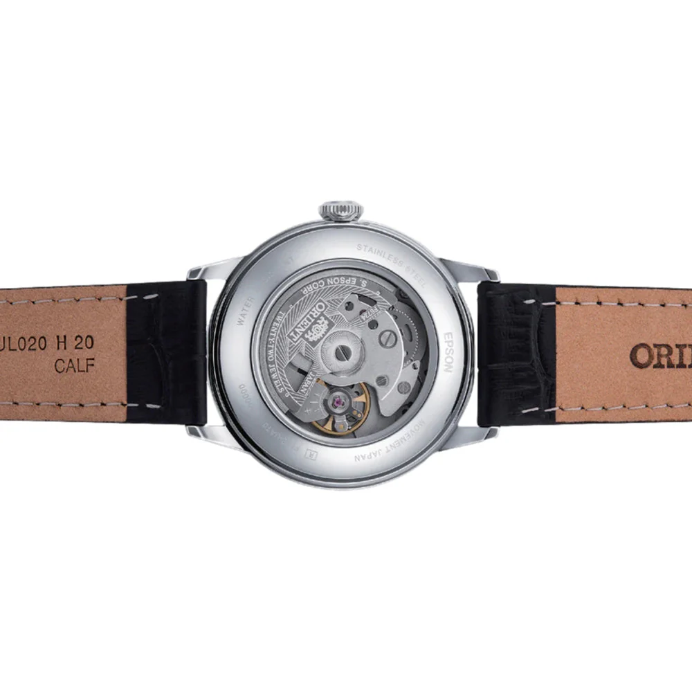 Bambino 38mm - White on Leather Strap - Image 5