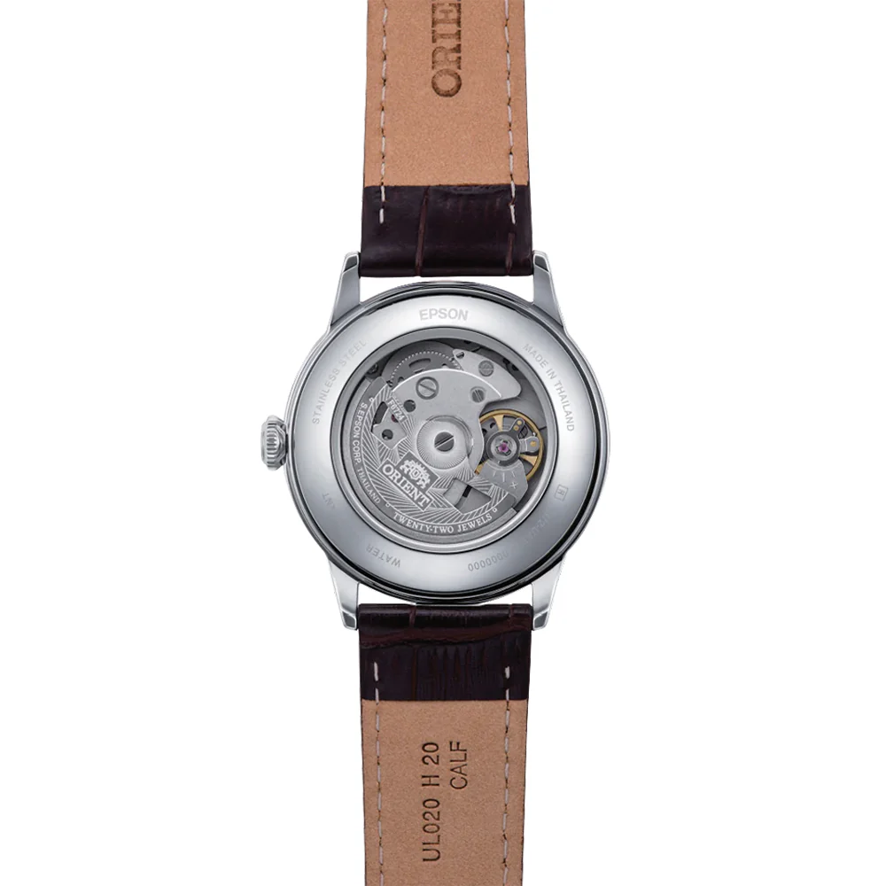 Bambino 38mm - Beige on Leather Strap - Image 6