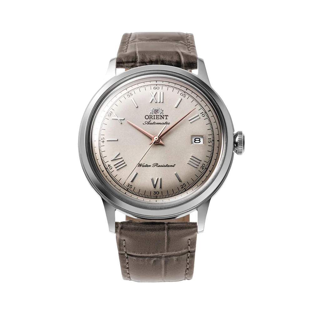 Bambino Version 2 40.5mm - Beige on Leather Strap