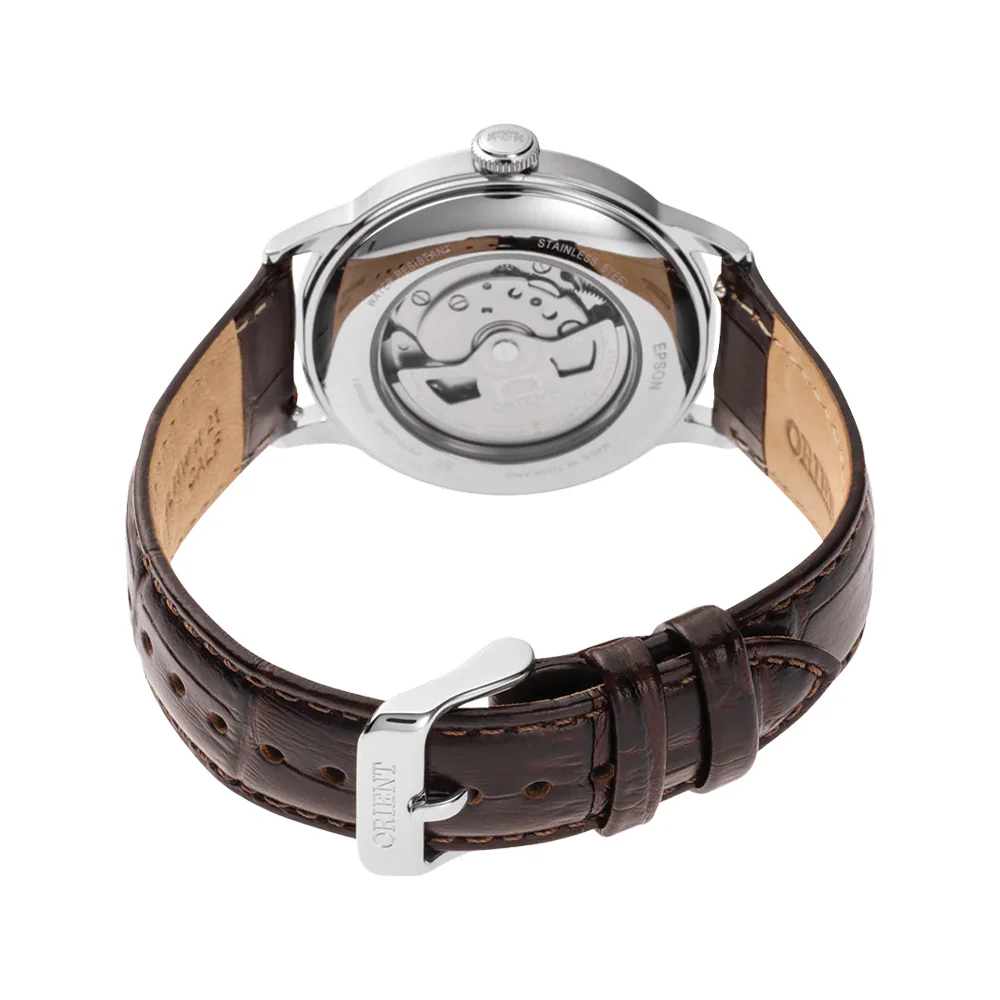 Bambino Version 2 40.5mm - Bordeaux on Leather Strap - Image 4