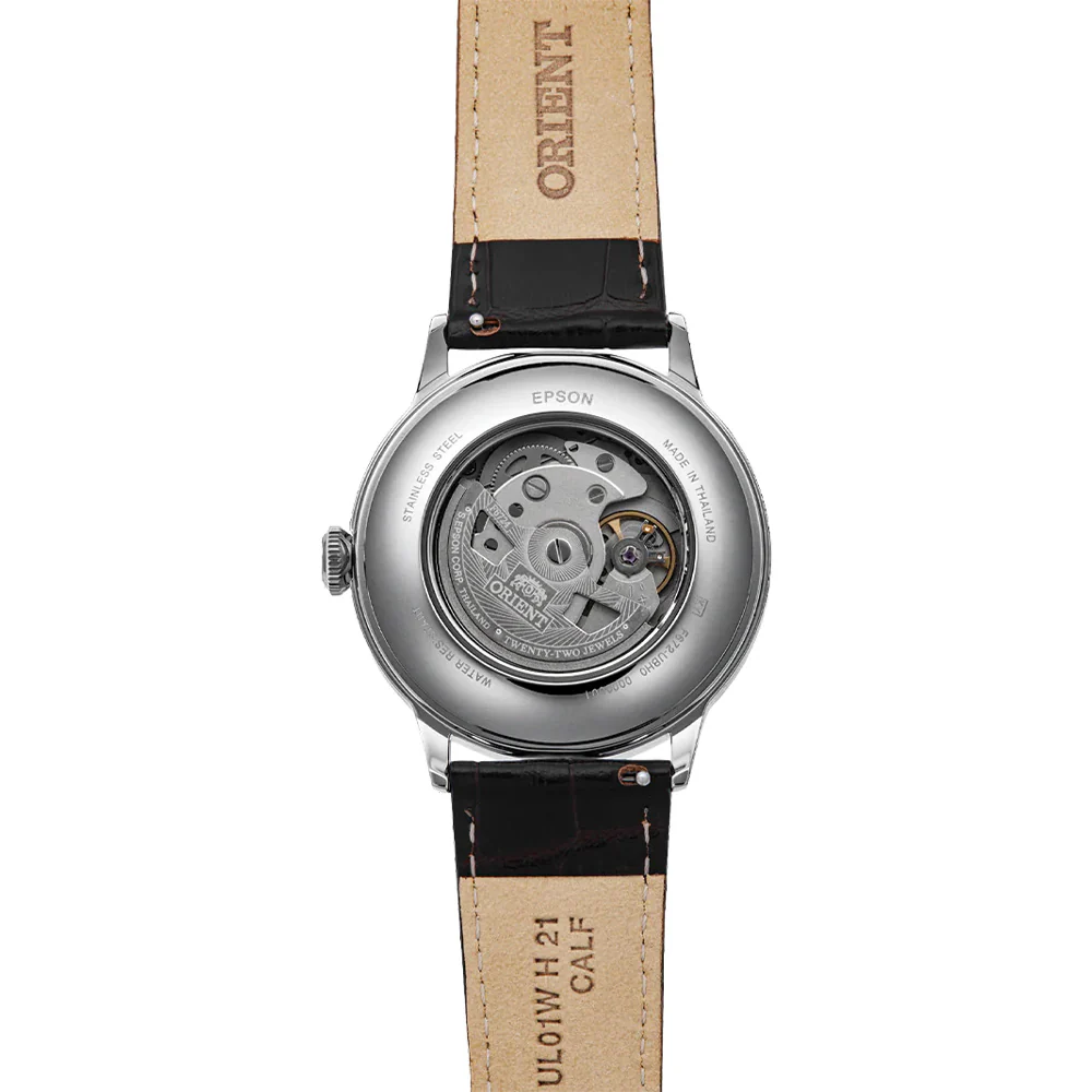 Bambino Version 2 40.5mm - Green on Leather Strap - Image 3