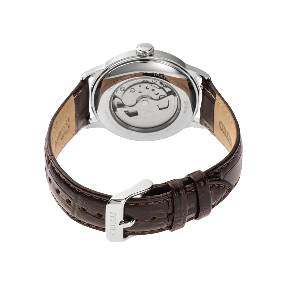 Bambino Version 2 40.5mm - Green on Leather Strap - Image 4